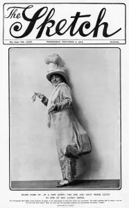 Images Dated 17th June 2011: Front of the Sketch featuring Marie Lloyd