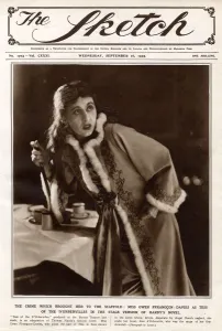 Dec18 Prints: Sketch - Gwen Ffrangcon-Davies as Tess of D Urbervilles
