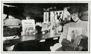 Dugout Prints: The Sketch read at the Front, 1915