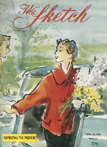 20th Prints: The Sketch, Spring Number 1955