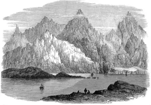 Fields Prints: Sketches from the New Zealand Gold Fields. Lake Wakatipu