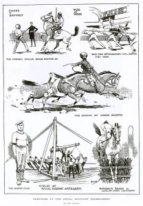John Prints: Sketches at the Royal Military Tournament