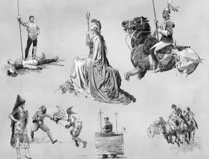 Drive Prints: Sketches at the Royal Tournament