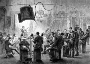 Acting Prints: Sketching Club, 1882