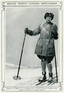 Aquascutum Prints: Ski-coat for Aquascutum 1923