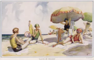 Sun Bathing Prints: Slaves of Freedom