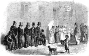 1861 Prints: Slaves for sale, New Orleans, 1861