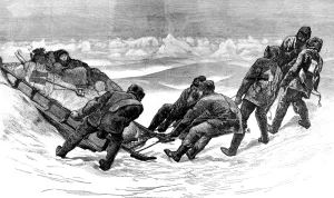 Sound Prints: Sledge Hauling, British Arctic Expedition, 1875-1876