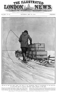 Antarctic Prints: Sledge Team on Amundsens Antarctic Expedition, 1912