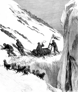 August Prints: Sledging Party on the British Arctic Expedition, 1875-1876