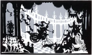 Ballet Prints: Sleeping Beauty ballet, christening scene