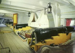 Trafalgar Prints: The sleeping cabin of Lord Nelson