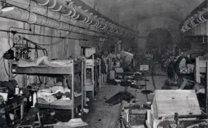 1944 Prints: The Sleeping Quarters of German Machinists