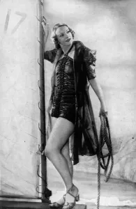 Suits Prints: Slix bathing suit, 1938