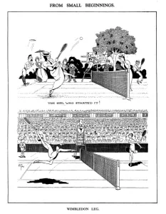 Legs Prints: From Small Beginnings - the Wimbledon Leg by Fitz