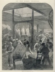 Move Prints: Smithfield Market 1870