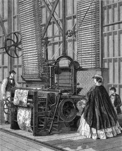 Loom Prints: SMITHs CARPET LOOM 1862
