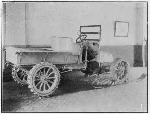 Antarctic Prints: Snow Car of the Nimrod Antarctic Expedition, 1909