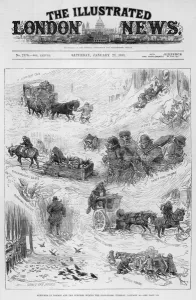 Snowing Prints: Snowstorm in London 1881
