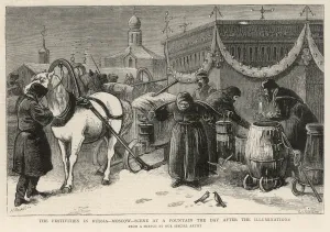 Russia Prints: Social / Moscow Winter