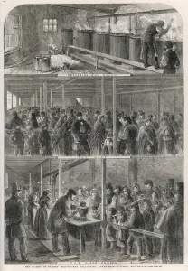 Waiting Prints: The Society of Friends Soup Kitchen, Ball Street, Mancheste