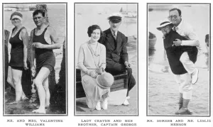 Leslie Prints: Society people at Seaview