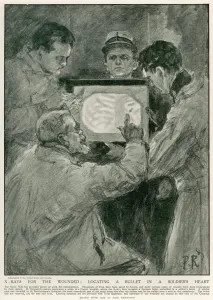 Bullet Prints: Soldier X-Rayed / 1915