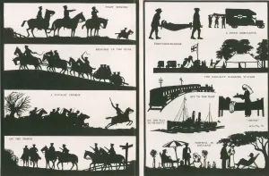Silhouettes Prints: Our Soldiers: how they are Made and Mended