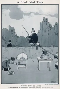 Fishing Prints: A Soleful Task