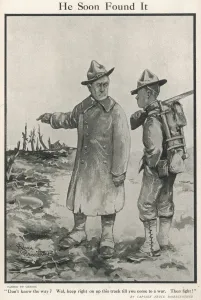 Line Prints: He Soon Found It