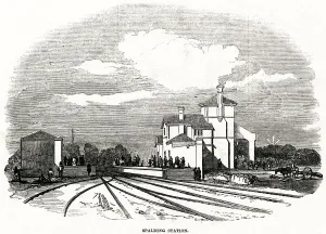 Building Prints: Spalding railway station, Spalding, Lincolnshire