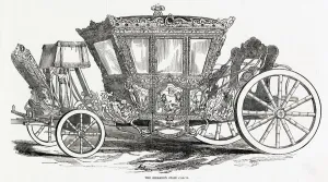 Coaches Prints: Speakers State Coach 1847