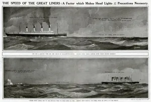 Movement Prints: Speed of the great liners by G. H. Davis