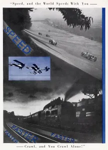 Aeroplane Prints: Speed and the World Speeds with You