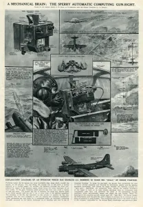 Leather Prints: Sperry automatic computing gun sight by G. H. Davis