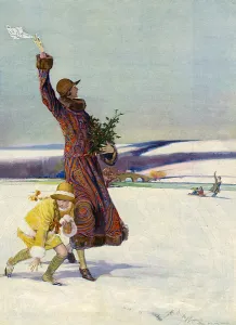 Gathering Prints: The Sphere Christmas Number 1924 The Joy of Christmastide