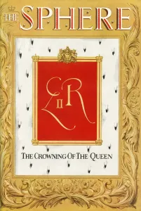 Issue Prints: The Sphere front cover, Coronation Number 1953
