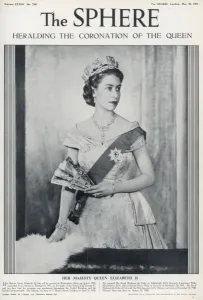 1953 Prints: The Sphere Front Cover: The Coronation of Queen Elizabeth II