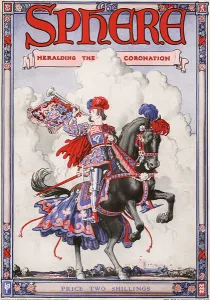 Pageantry Prints: Sphere front cover, Heralding the Coronation, 1937