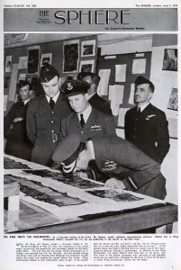 May18 Prints: Sphere cover - King George VI meets the dambusters