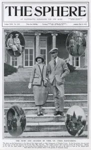 Bowes Prints: The Sphere front cover - royal honeymoon