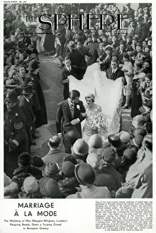 Argyll Prints: Sphere cover - wedding of Charles Sweeny & Margaret Whigham