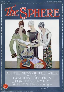 Bobbed Prints: The Sphere fashion number 1925