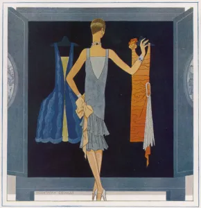 Wardrobe Prints: The Sphere fashion number illustration 1927