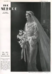 Tiara Prints: The Sphere Royal Wedding front cover by Matania