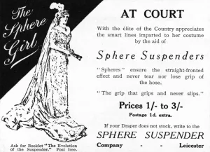 Suspenders Prints: Sphere suspenders advertisement