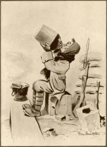 Alcohol Prints: The Spirit of our Troops is excellent by Bairnsfather