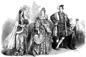 Costumes Prints: The Spitalfields Ball, 1848