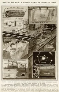 Science Prints: Splitting the Atom by G. H. Davis