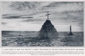 Resting Prints: The spot where Captain Scott lies buried